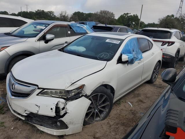 19UUB2F71HA000804 - 2017 ACURA TLX ADVANCE WHITE photo 1