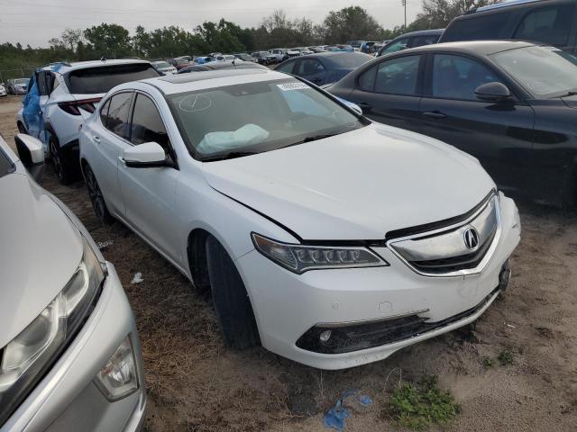 19UUB2F71HA000804 - 2017 ACURA TLX ADVANCE WHITE photo 4