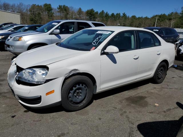 3VWJX7AJ1AM048649 - 2010 VOLKSWAGEN JETTA S WHITE photo 1