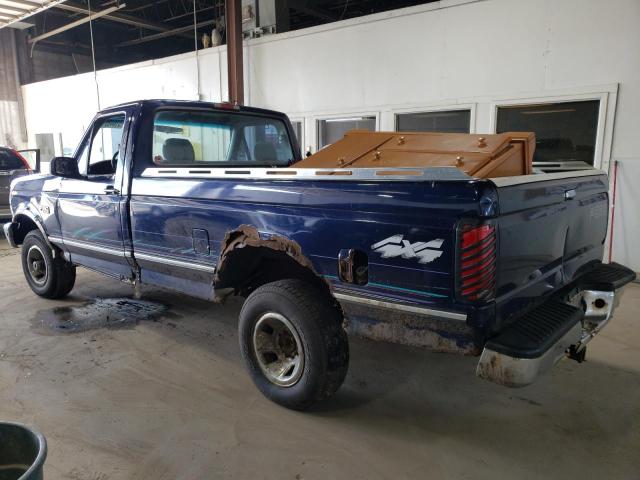 1FTEF14Y0SLA59092 - 1995 FORD F150 BLUE photo 2