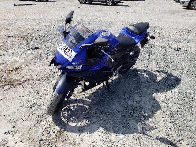 MH3RH18Y7NK009081 - 2022 YAMAHA YZFR3 A BLUE photo 2