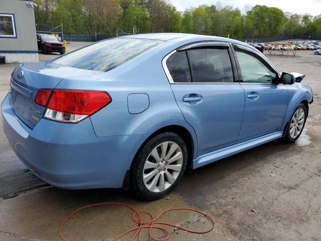 4S3BMBK62A3223392 - 2010 SUBARU LEGACY 2.5I LIMITED BLUE photo 3