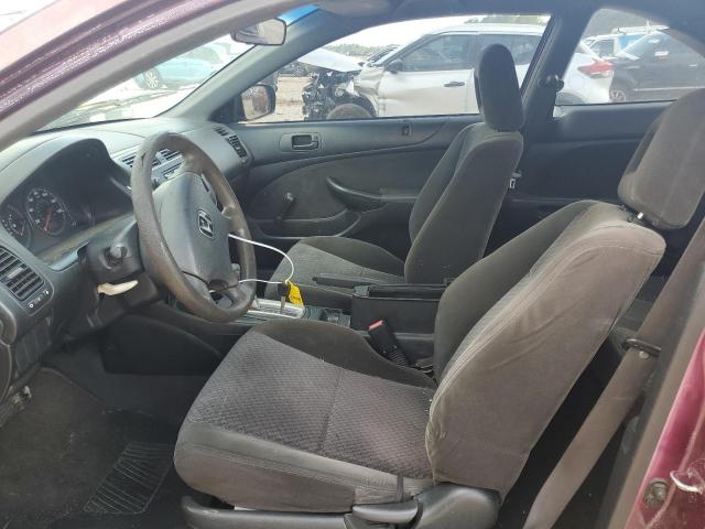 1HGEM22114L072391 - 2004 HONDA CIVIC DX VP BURGUNDY photo 7