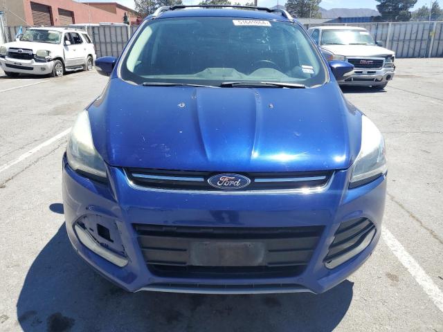 1FMCU0J96EUA38813 - 2014 FORD ESCAPE TITANIUM BLUE photo 5