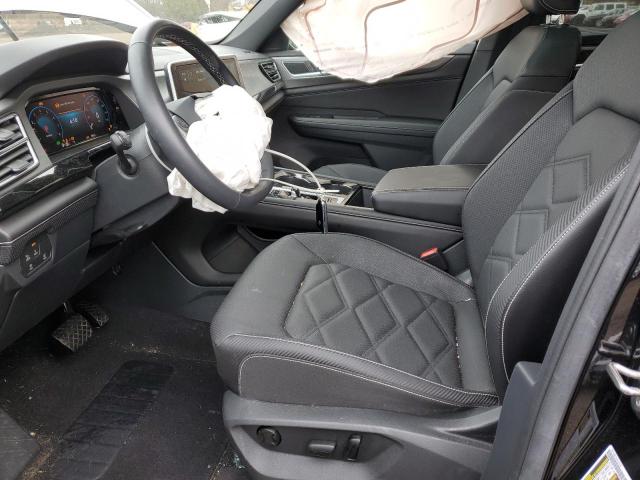 1V2KE2CA6RC226306 - 2024 VOLKSWAGEN ATLAS CROS SE BLACK photo 7