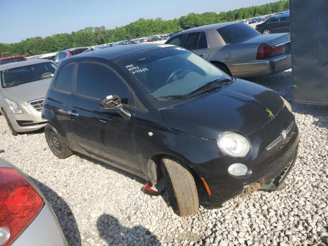 3C3CFFAR0CT295821 - 2012 FIAT 500 POP BLACK photo 4