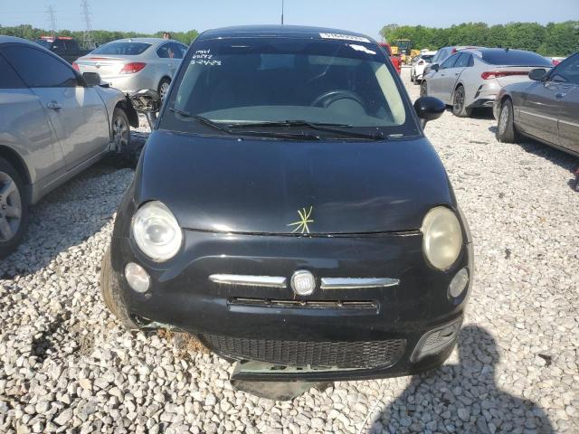 3C3CFFAR0CT295821 - 2012 FIAT 500 POP BLACK photo 5