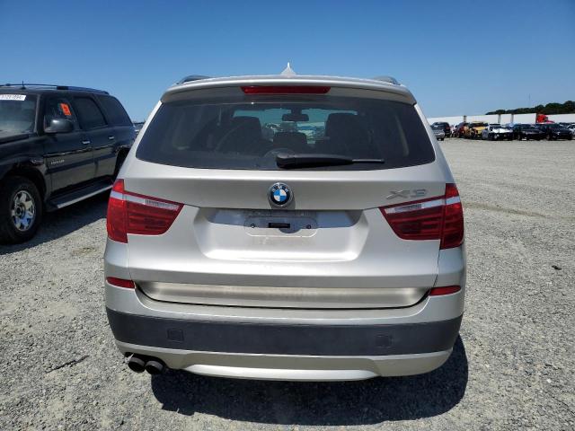 5UXWX9C59D0A16514 - 2013 BMW X3 XDRIVE28I SILVER photo 6