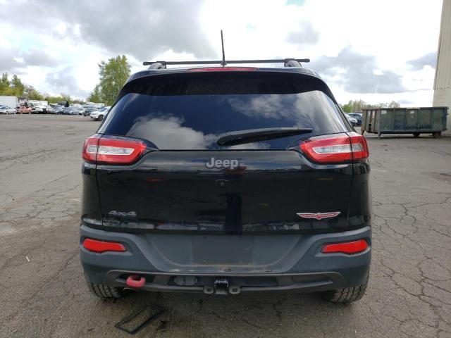 1C4PJMBB9HD221229 - 2017 JEEP CHEROKEE TRAILHAWK BLACK photo 6