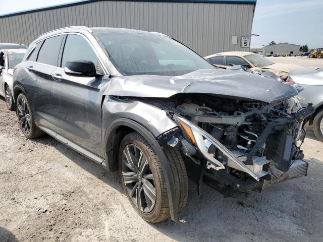 3PCAJ5BBXMF109344 - 2021 INFINITI QX50 LUXE GRAY photo 4