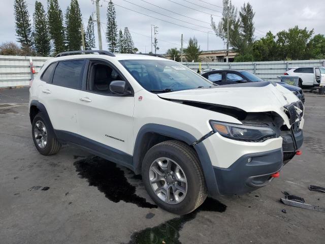 1C4PJMBX2KD152628 - 2019 JEEP CHEROKEE TRAILHAWK WHITE photo 4