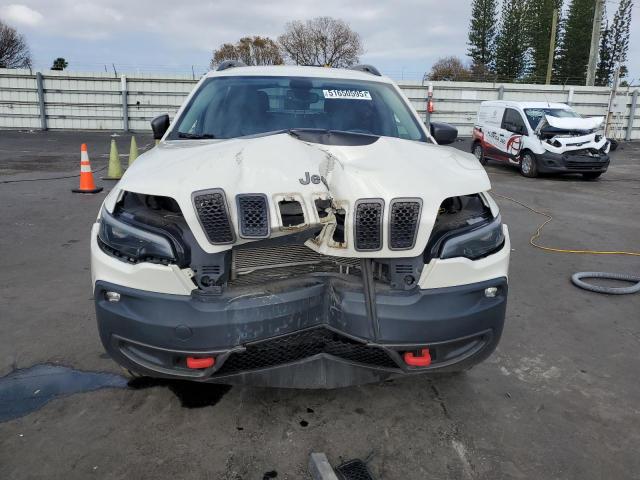 1C4PJMBX2KD152628 - 2019 JEEP CHEROKEE TRAILHAWK WHITE photo 5
