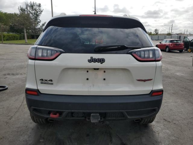 1C4PJMBX2KD152628 - 2019 JEEP CHEROKEE TRAILHAWK WHITE photo 6