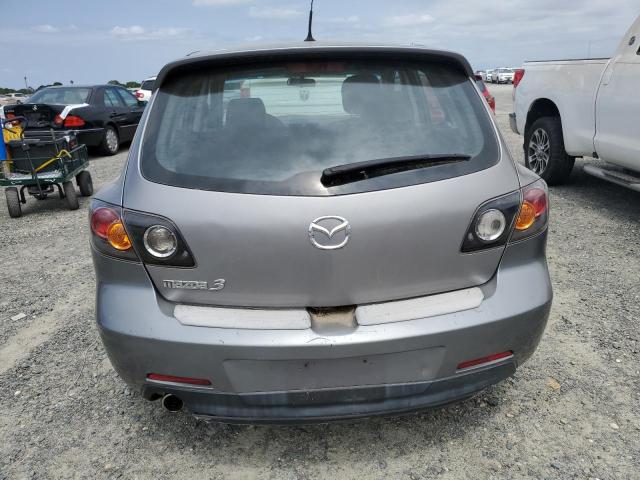 JM1BK343251259406 - 2005 MAZDA 3 HATCHBACK SILVER photo 6