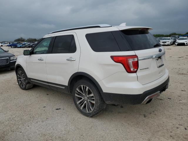 1FM5K8HT6GGA61833 - 2016 FORD EXPLORER PLATINUM WHITE photo 2