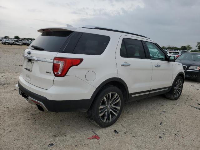 1FM5K8HT6GGA61833 - 2016 FORD EXPLORER PLATINUM WHITE photo 3