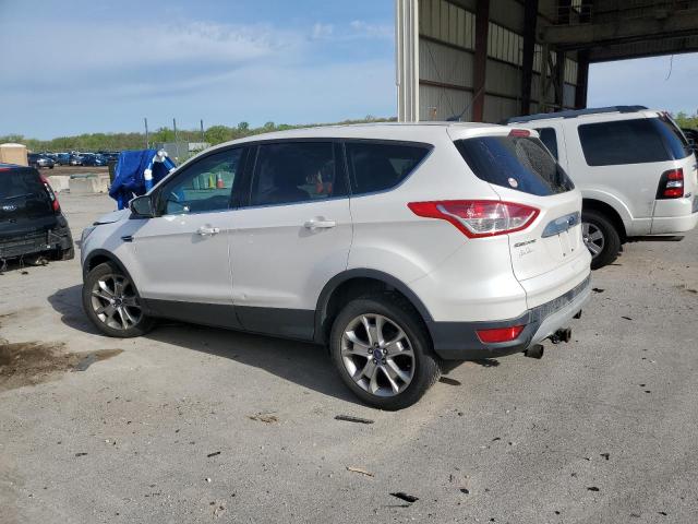 1FMCU9HX2DUB39709 - 2013 FORD ESCAPE SEL WHITE photo 2