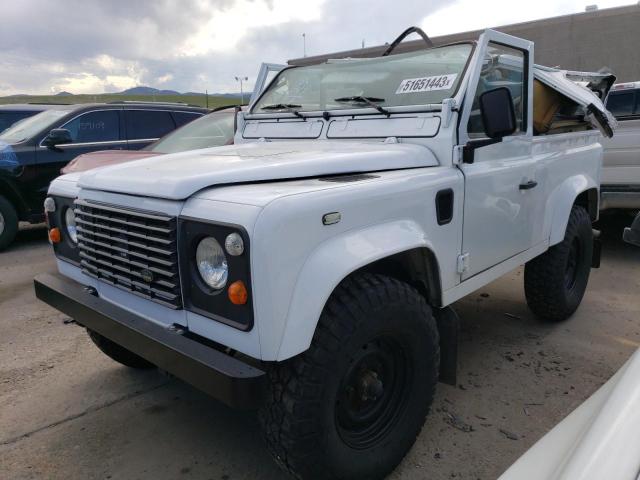 SALLDVAF8HA703955 - 1992 LAND ROVER DEFENDER WHITE photo 1