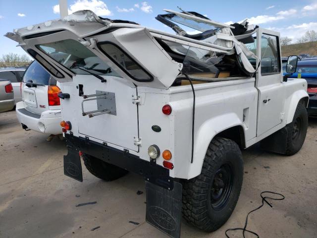 SALLDVAF8HA703955 - 1992 LAND ROVER DEFENDER WHITE photo 3