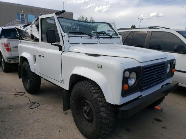 SALLDVAF8HA703955 - 1992 LAND ROVER DEFENDER WHITE photo 4