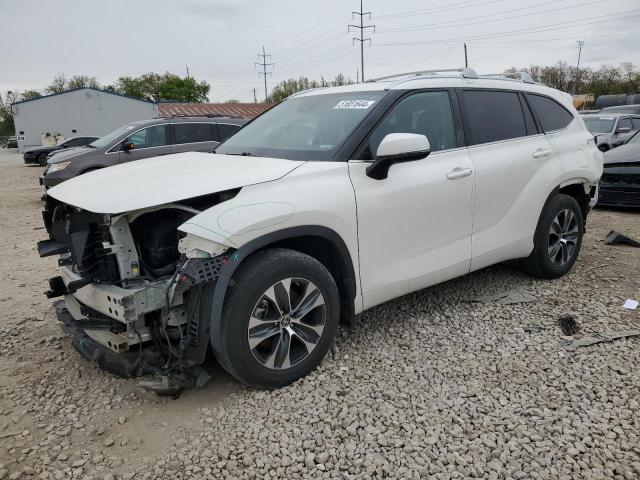 5TDGZRBH7LS505403 - 2020 TOYOTA HIGHLANDER XLE WHITE photo 1