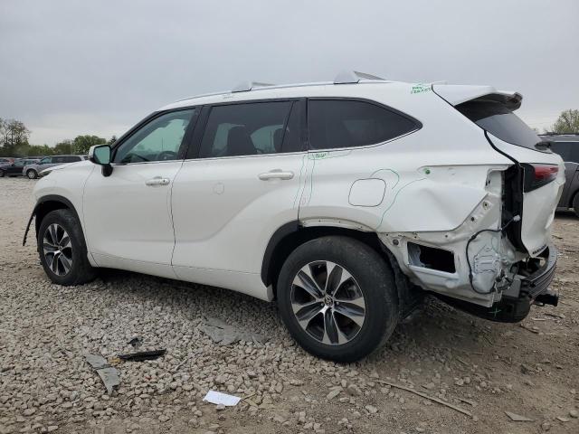 5TDGZRBH7LS505403 - 2020 TOYOTA HIGHLANDER XLE WHITE photo 2