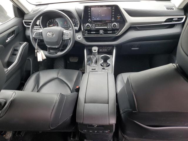 5TDGZRBH7LS505403 - 2020 TOYOTA HIGHLANDER XLE WHITE photo 8