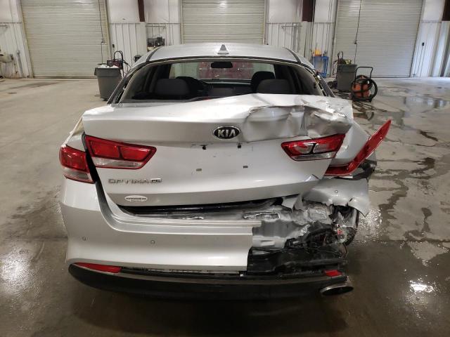 5XXGT4L39JG207764 - 2018 KIA OPTIMA LX SILVER photo 6