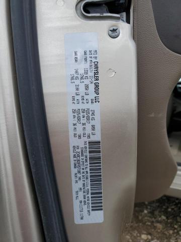 2C4RC1BG9FR571807 - 2015 CHRYSLER TOWN & COU TOURING 米色 照片 13