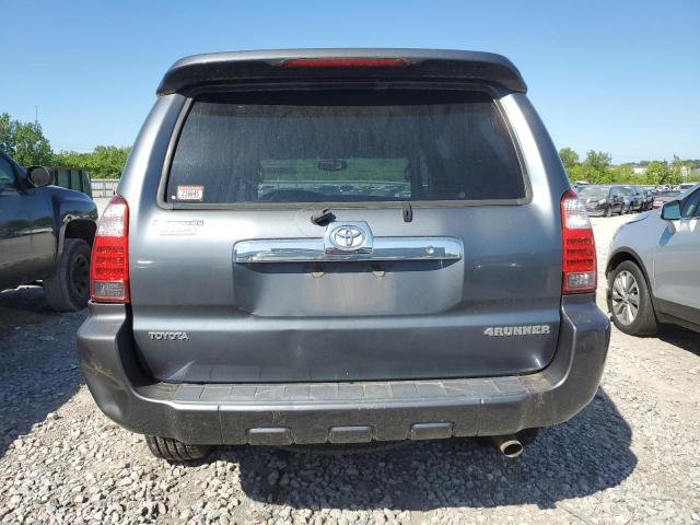 JTEZU14R860066746 - 2006 TOYOTA 4RUNNER SR5 GRAY photo 6