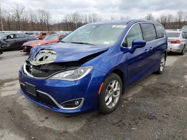 2C4RC1FG6KR604282 - 2019 CHRYSLER PACIFICA TOURING PLUS BLUE photo 1