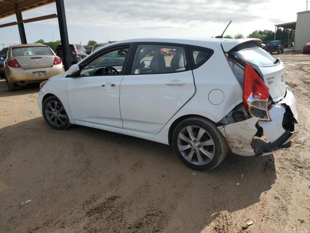 KMHCU5AE5EU166972 - 2014 HYUNDAI ACCENT GLS WHITE photo 2