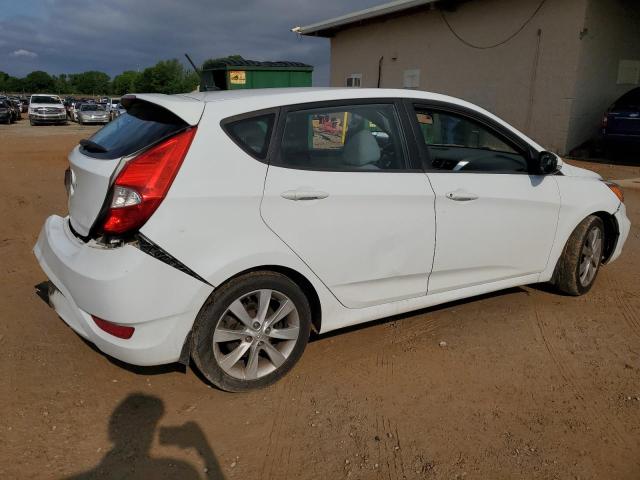 KMHCU5AE5EU166972 - 2014 HYUNDAI ACCENT GLS WHITE photo 3