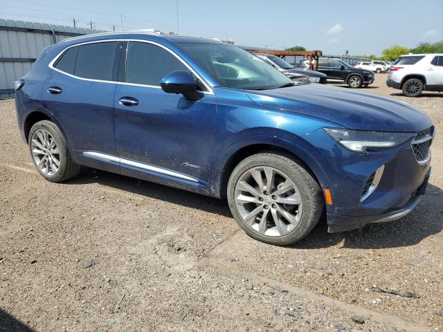 LRBFZRR42PD042410 - 2023 BUICK ENVISION AVENIR BLUE photo 4