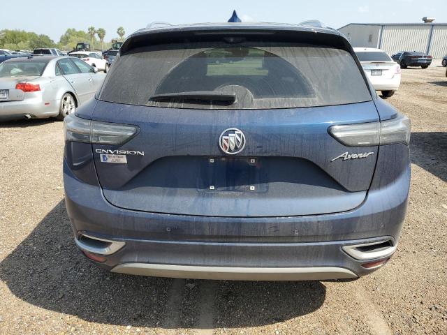 LRBFZRR42PD042410 - 2023 BUICK ENVISION AVENIR BLUE photo 6