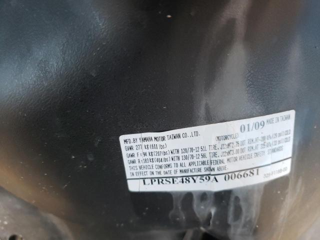 LPRSE48Y59A006681 - 2009 YAMAHA YW125 BLUE photo 10