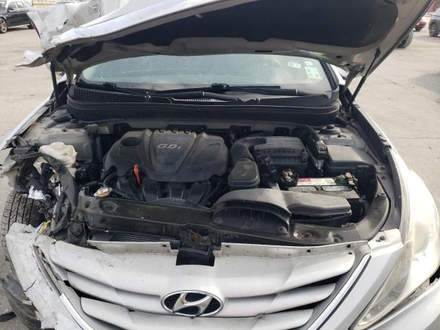 5NPEB4ACXDH786883 - 2013 HYUNDAI SONATA GLS SILVER photo 11