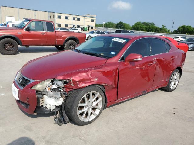 JTHBF5C26C5163906 - 2012 LEXUS IS 250 RED photo 1