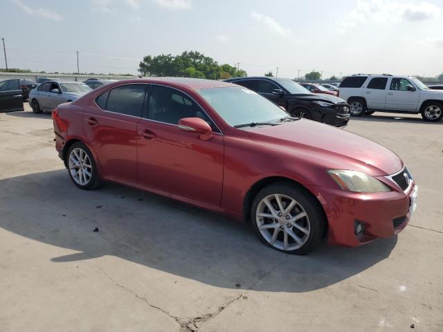 JTHBF5C26C5163906 - 2012 LEXUS IS 250 RED photo 4