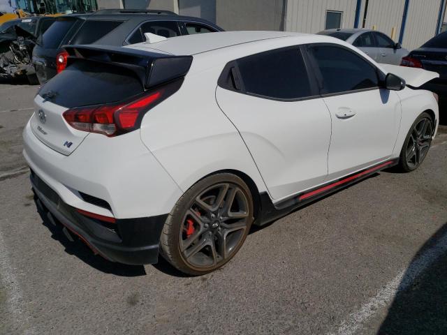 KMHT36AH4MU010567 - 2021 HYUNDAI VELOSTER N WHITE photo 3