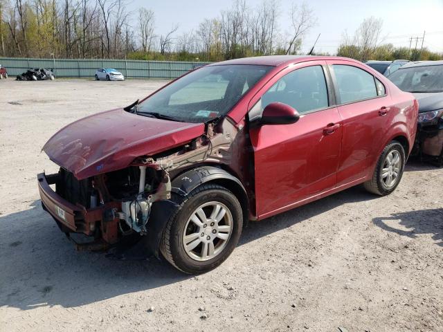 1G1JA5SH6C4215812 - 2012 CHEVROLET SONIC LS RED photo 1