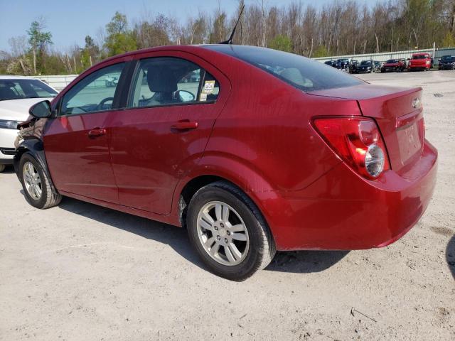1G1JA5SH6C4215812 - 2012 CHEVROLET SONIC LS RED photo 2