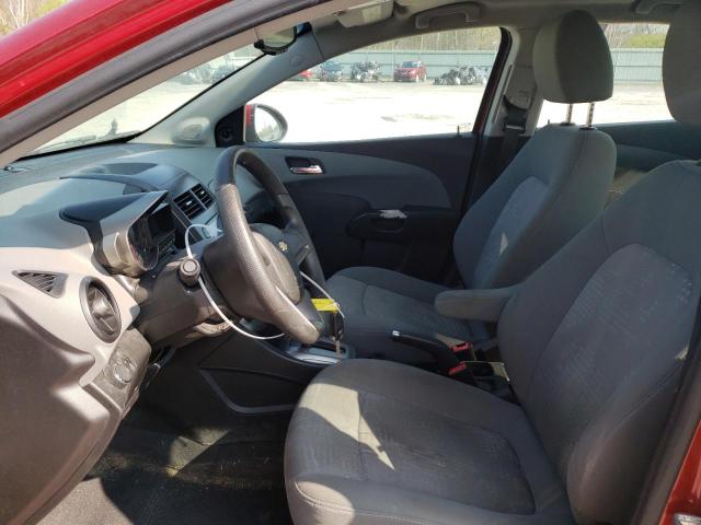 1G1JA5SH6C4215812 - 2012 CHEVROLET SONIC LS RED photo 7