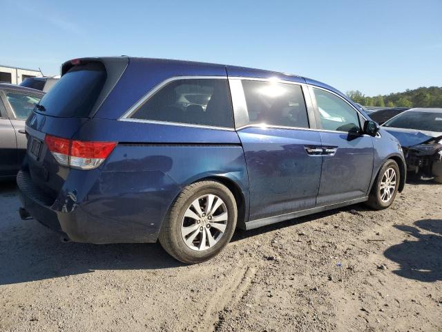 5FNRL5H62EB002684 - 2014 HONDA ODYSSEY EXL BLUE photo 3