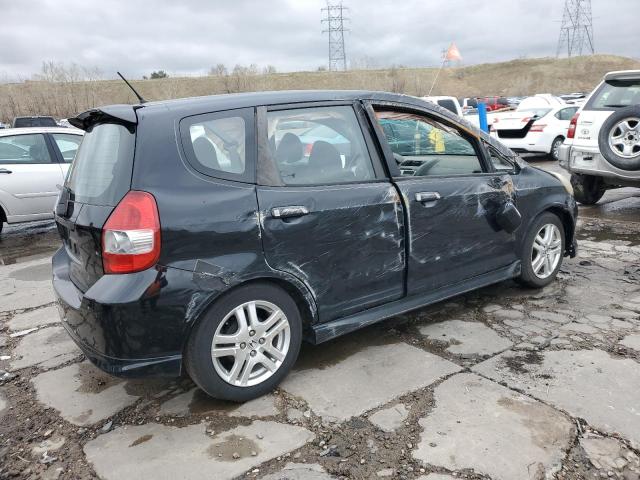 JHMGD37687S035915 - 2007 HONDA FIT S 黑色 照片 3