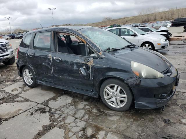 JHMGD37687S035915 - 2007 HONDA FIT S 黑色 照片 4