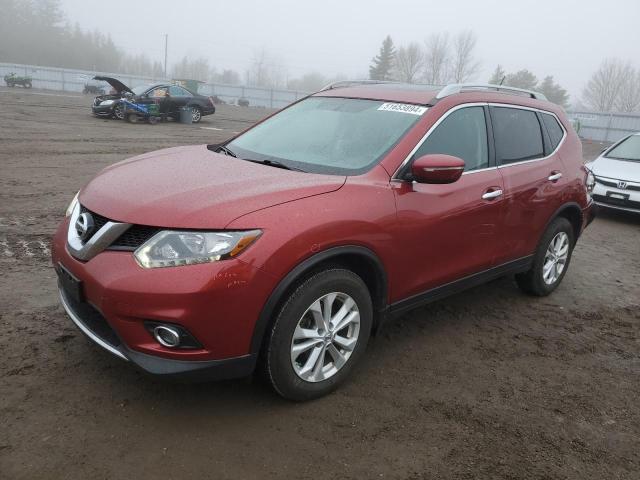 5N1AT2MV4EC829569 - 2014 NISSAN ROGUE S RED photo 1