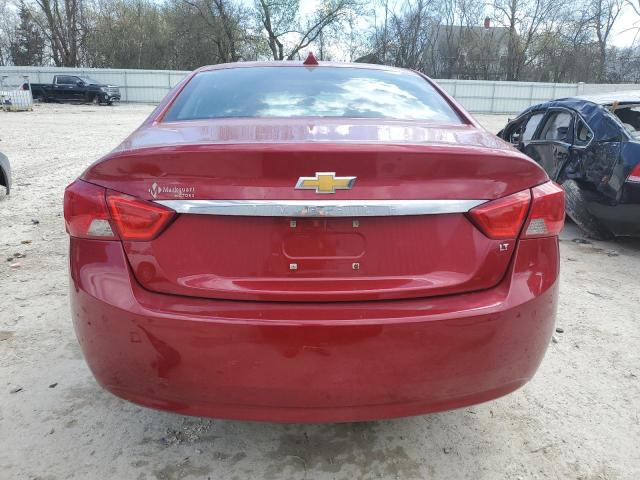 2G1115SL3E9112769 - 2014 CHEVROLET IMPALA LT RED photo 6