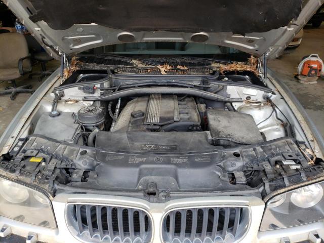 WBXPA73424WC43790 - 2004 BMW X3 2.5I SILVER photo 12