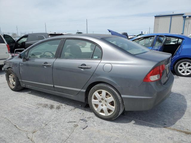 19XFA16529E036535 - 2009 HONDA CIVIC LX GRAY photo 2